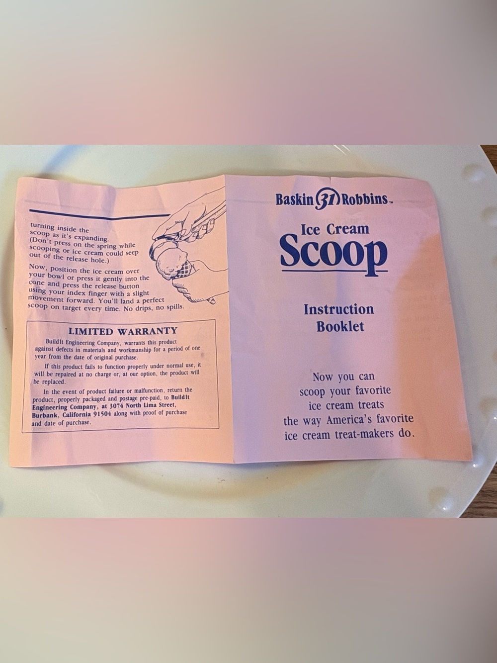 Baskin Robbins Ice Cream Scoop - Picture 8 of 8